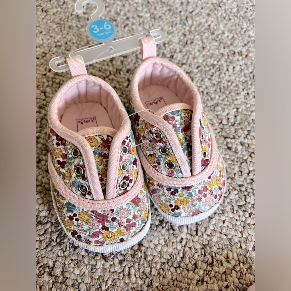 Carters baby slip on shoes